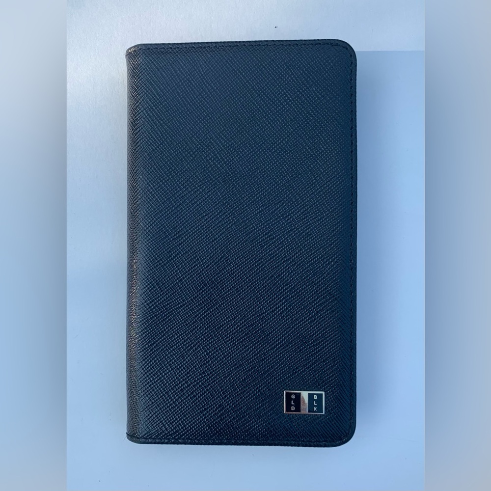 Black Leather Wallet Unisex